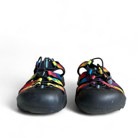 KEEN Newport H2 Retro Original Tie Dye Rainbow Pride Sandals Womens Size US 10 - Picture 2 of 12